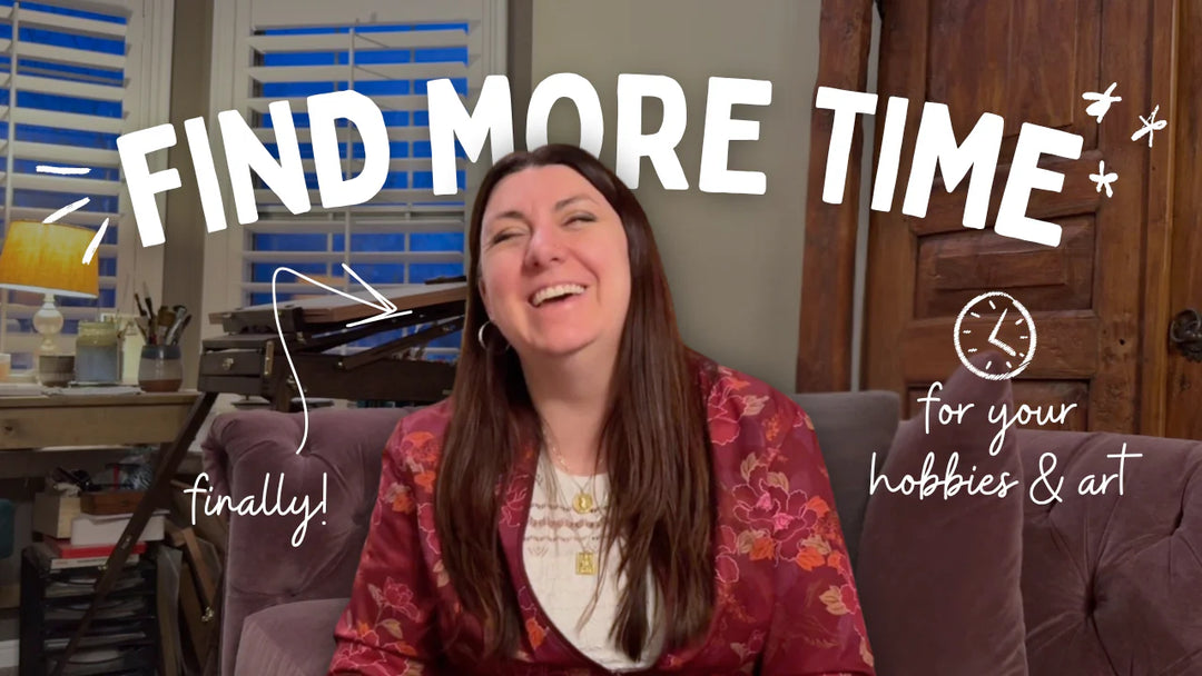 5 Tips to Find More Time for Art (even with a full-time job & kids)