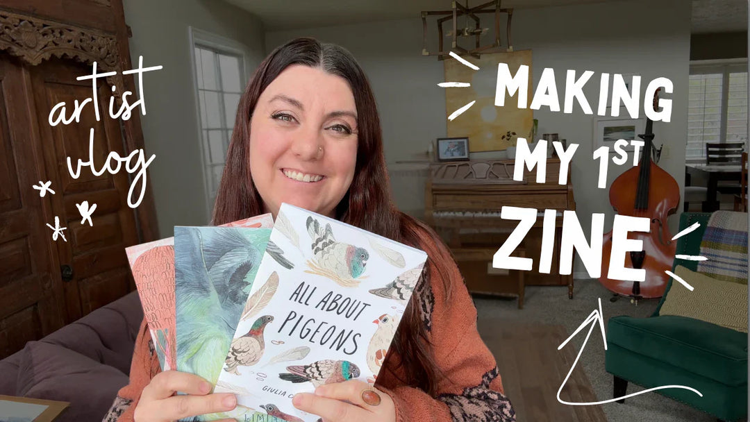 Artist Vlog: Creating a Zine About the Power of Storytelling