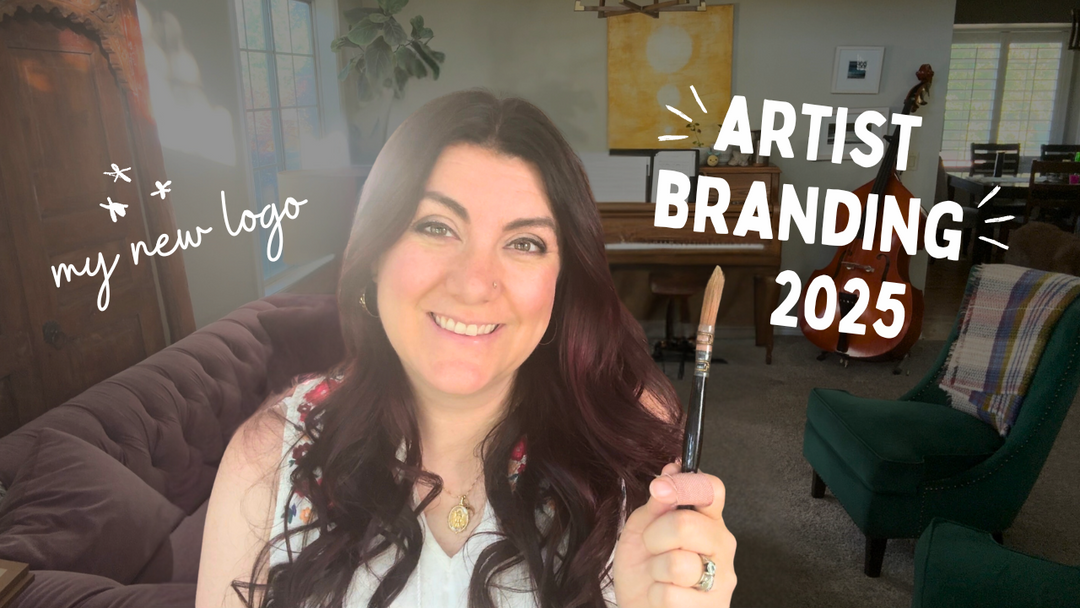 Artist Branding Strategies: My New Logo & Etsy Print Shop Update