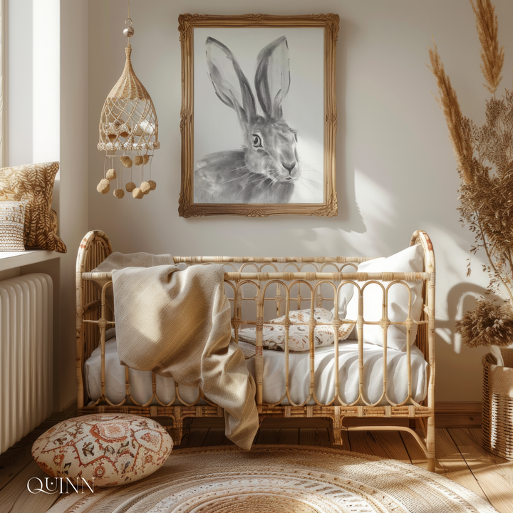 The Wayfinder | Charcoal Rabbit Limited Edition Signed Fine Art Print