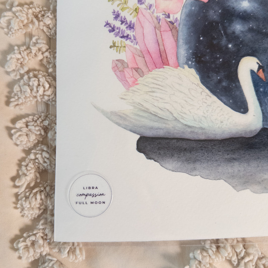 Libra Full Moon Limited Edition Signed Fine Art Print