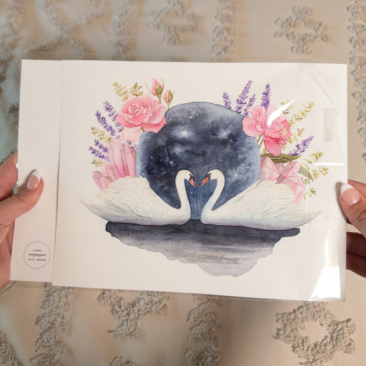 Libra Full Moon Limited Edition Signed Fine Art Print