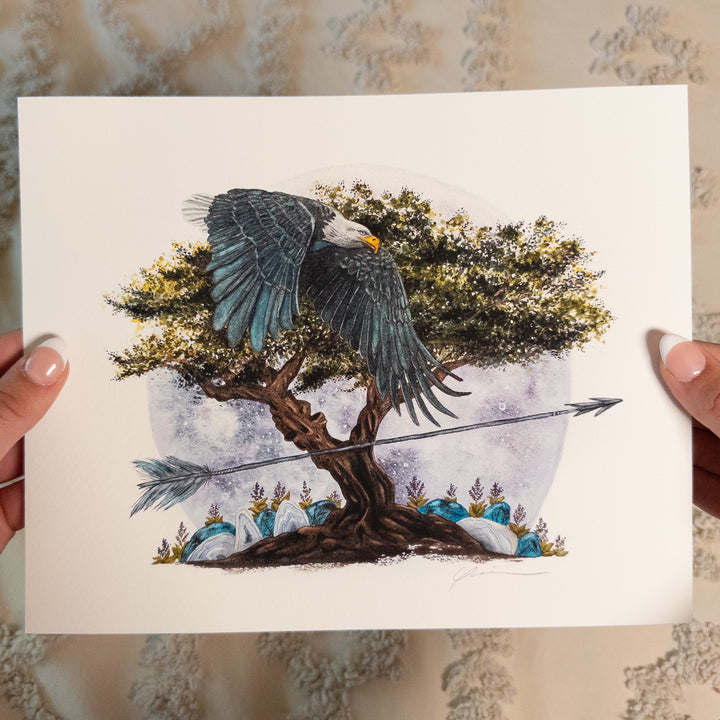 Sagittarius Full Moon Limited Edition Signed Fine Art Print
