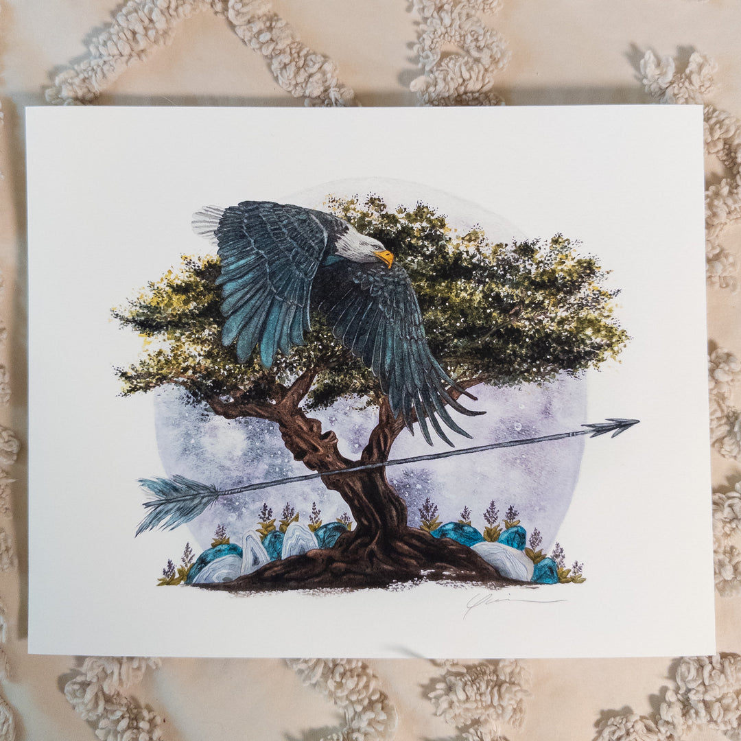 Sagittarius Full Moon Limited Edition Signed Fine Art Print