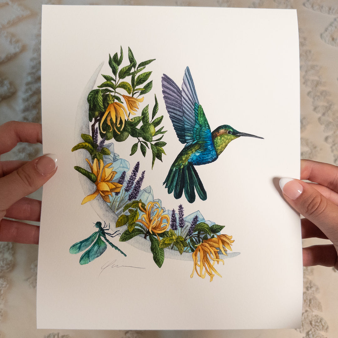 Gemini New Moon Limited Edition Signed Fine Art Print