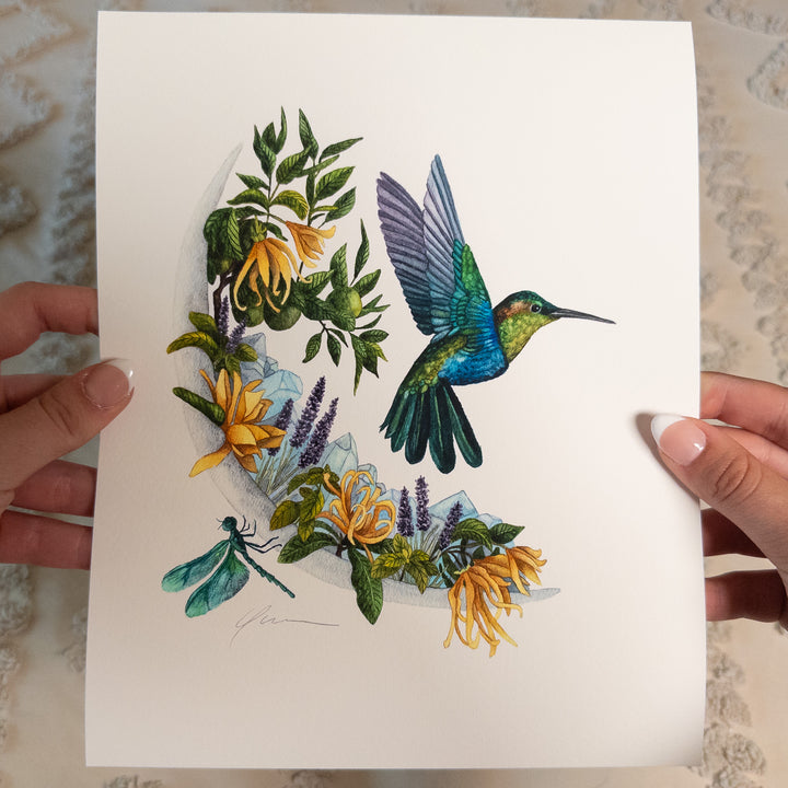 Gemini New Moon Limited Edition Signed Fine Art Print