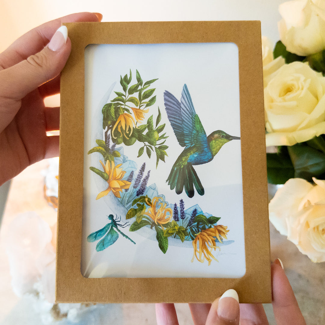 Astrology Moon Greeting Card Set 2
