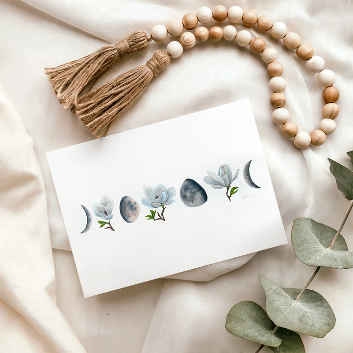 Astrology Moon Greeting Card Set 2