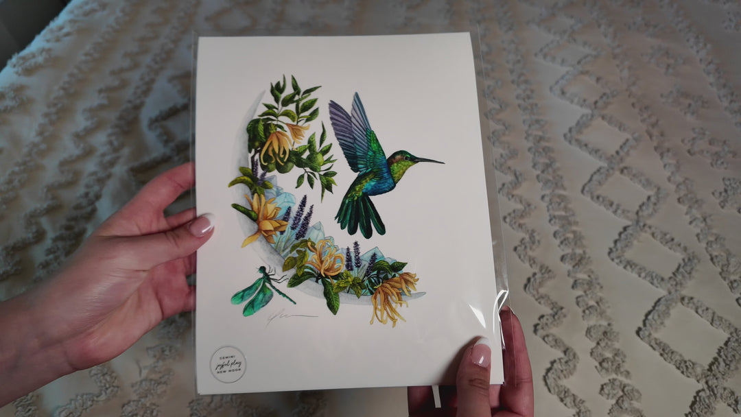 Gemini New Moon Limited Edition Signed Fine Art Print